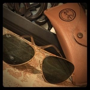 **VINTAGE** Ray Ban Aviator Sunglasses